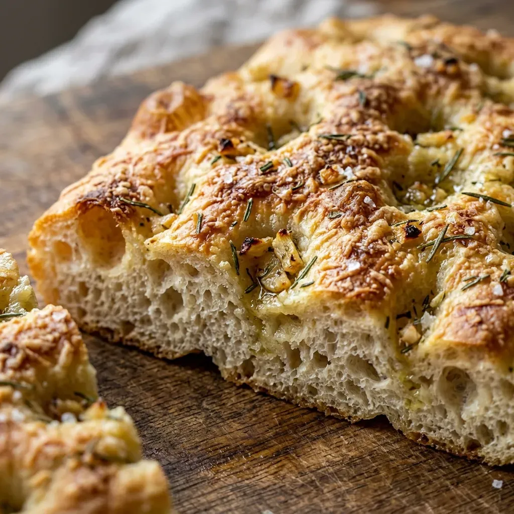Easy Garlic Parmesan Focaccia Bread 5 Easy Garlic Parmesan Focaccia Bread