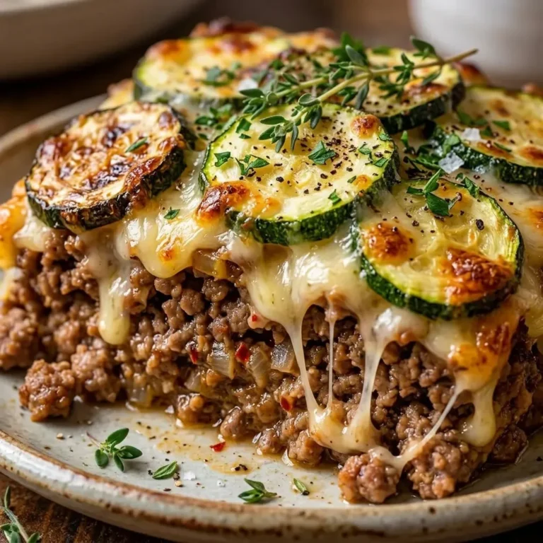 Easy Low Carb Ground Turkey Zucchini Casserole 3 Easy Low Carb Ground Turkey Zucchini Casserole