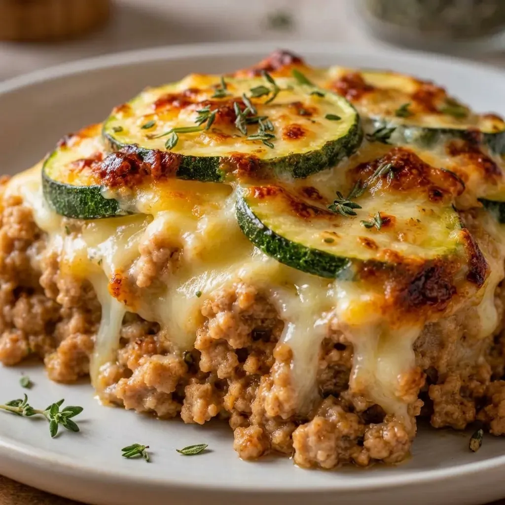 Easy Low Carb Ground Turkey Zucchini Casserole 4 Easy Low Carb Ground Turkey Zucchini Casserole