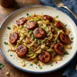 Easy Sausage and Cabbage Stir Fry