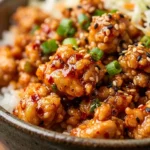 Firecracker Ground Chicken Bowls