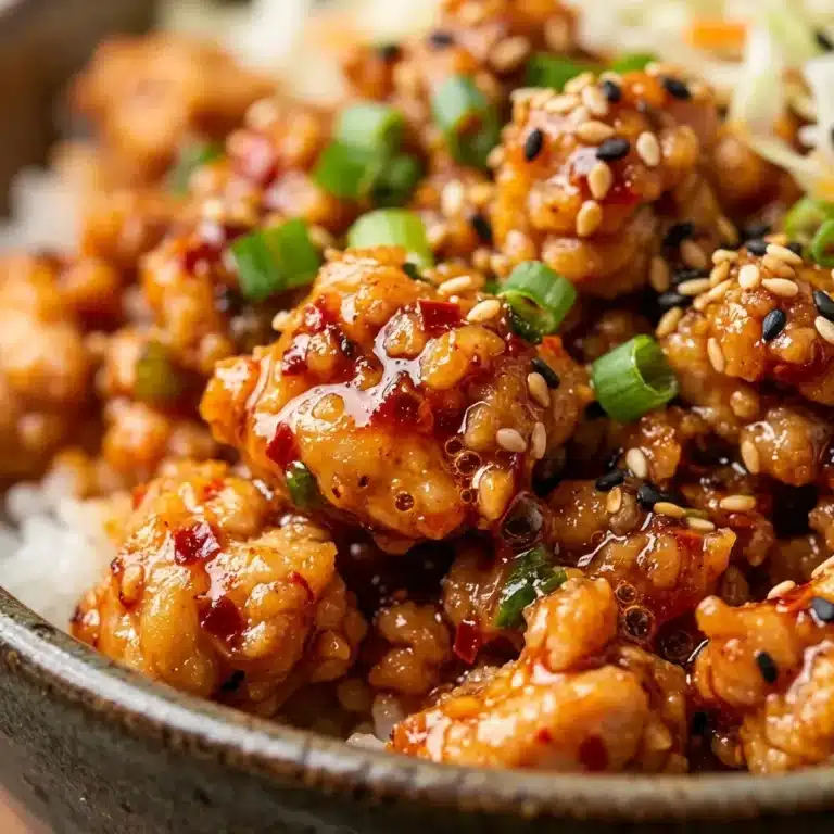 Firecracker Ground Chicken Bowls 3 Firecracker Ground Chicken Bowls