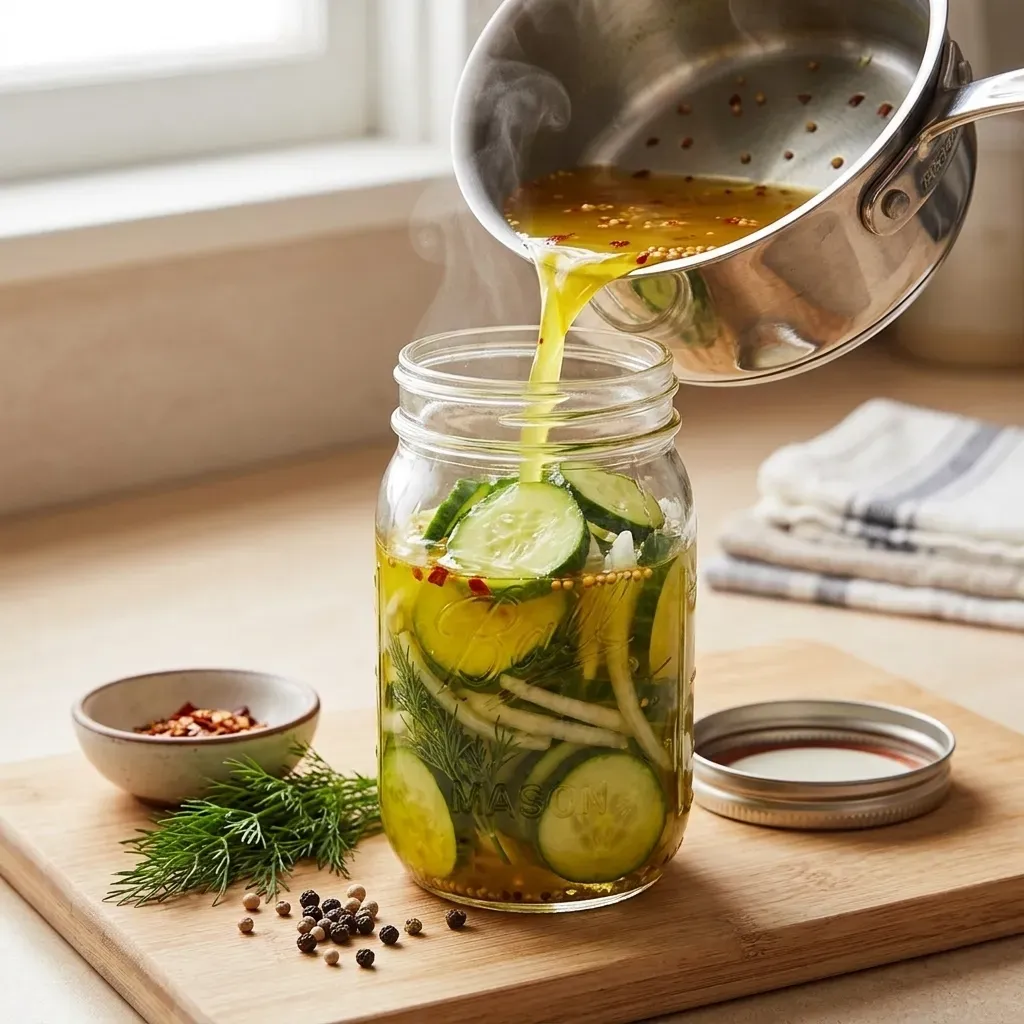 Granny's Famous Icebox Pickle Recipe