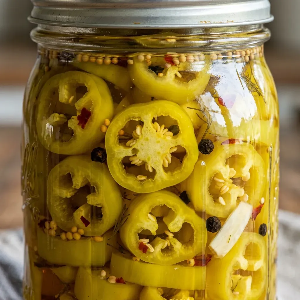 Healthy Pickled Banana Pepper Recipe