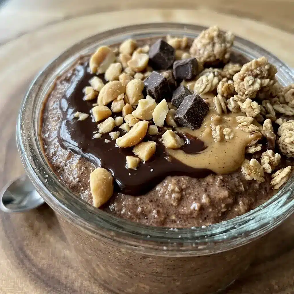 High Protein Chocolate Peanut Butter Yogurt Cups