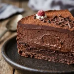 Keto Chocolate Mousse Cake 4 Keto Chocolate Mousse Cake