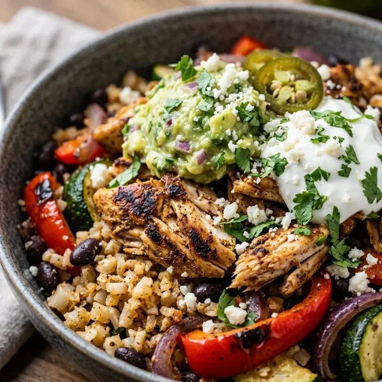 Low Carb Burrito Bowl | 30-Min High-Protein Meal 3 Low Carb Burrito Bowl | 30-Min High-Protein Meal