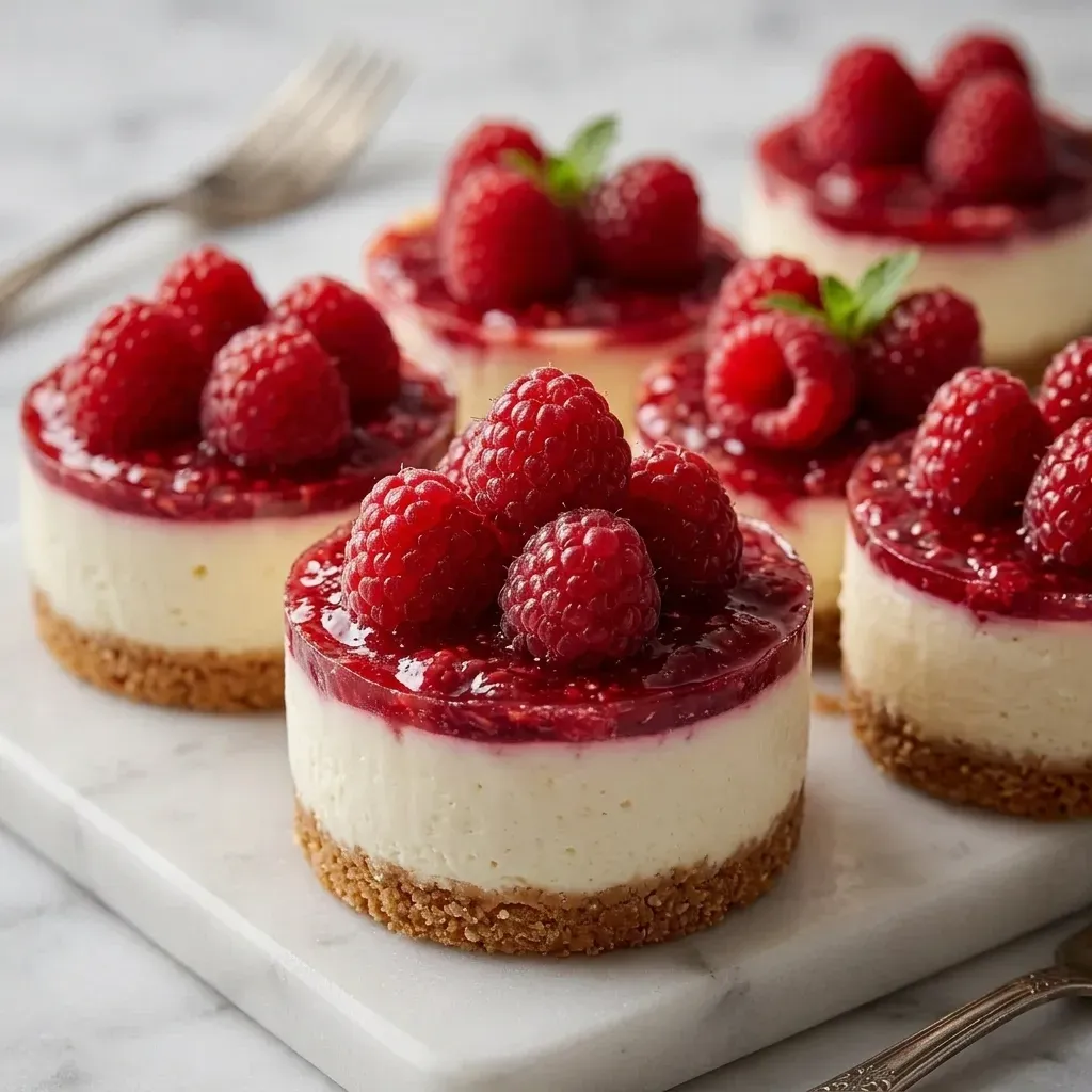 Raspberry Cottage Cheese Cups