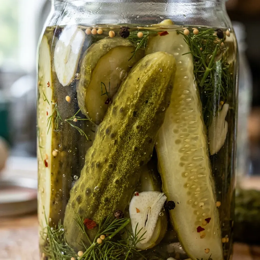 Refrigerator Dill Pickles