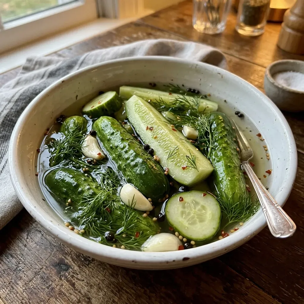 Refrigerator Dill Pickles