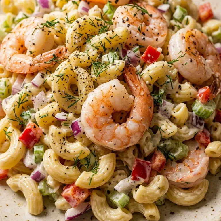 Shrimp Macaroni Salad 3 Shrimp Macaroni Salad