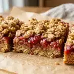 Strawberry Oatmeal Bars