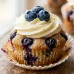 The Best Blueberry Cupcakes