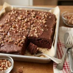 The BEST Chocolate Texas Sheet Cake 4 The BEST Chocolate Texas Sheet Cake