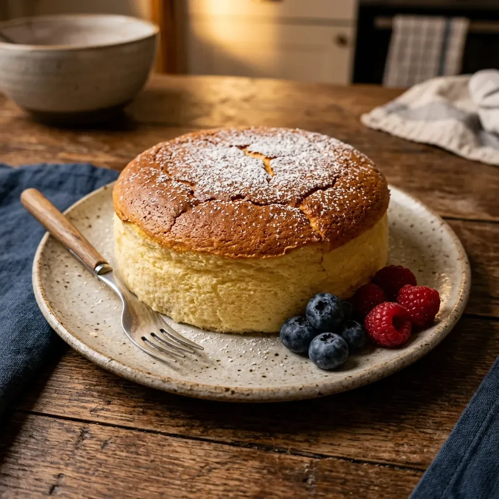2 ingredient japanese cheesecake