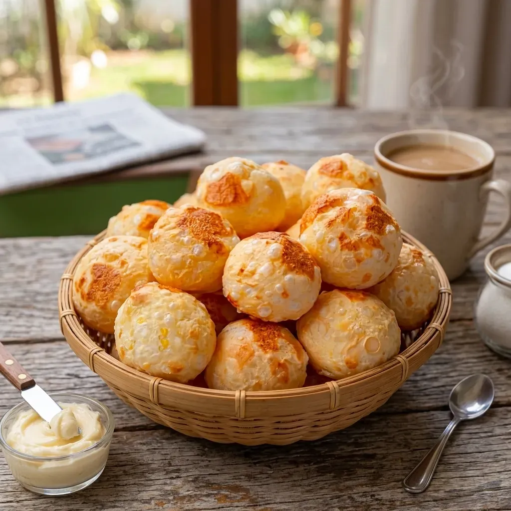 Cheesy Brazilian cheese bread
