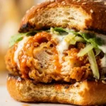 Crispy Buffalo Chicken Sandwiches 5 Crispy Buffalo Chicken Sandwiches