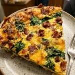 Crustless Cottage Cheese Quiche Keto Recipe