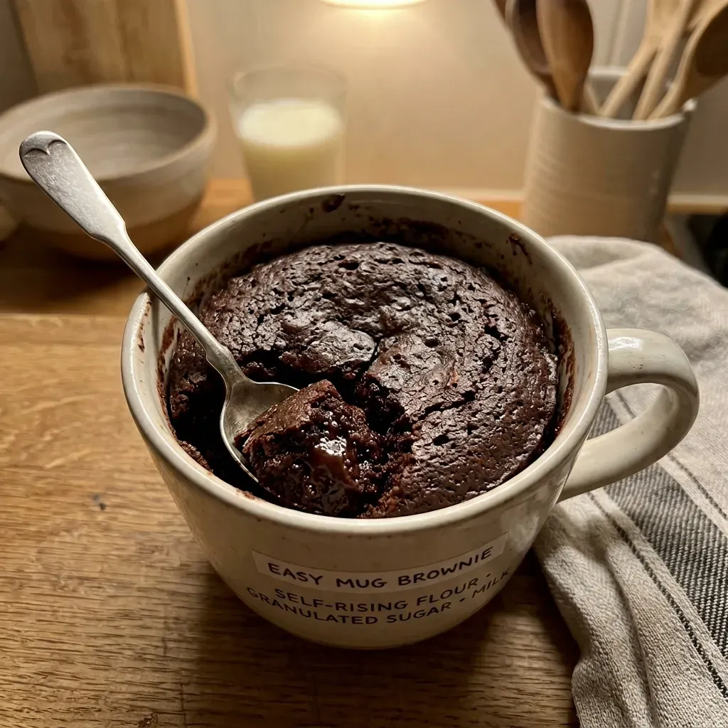 Easy Mug Brownie 3 Ingredients 4 easy mug brownie 3 ingredients
