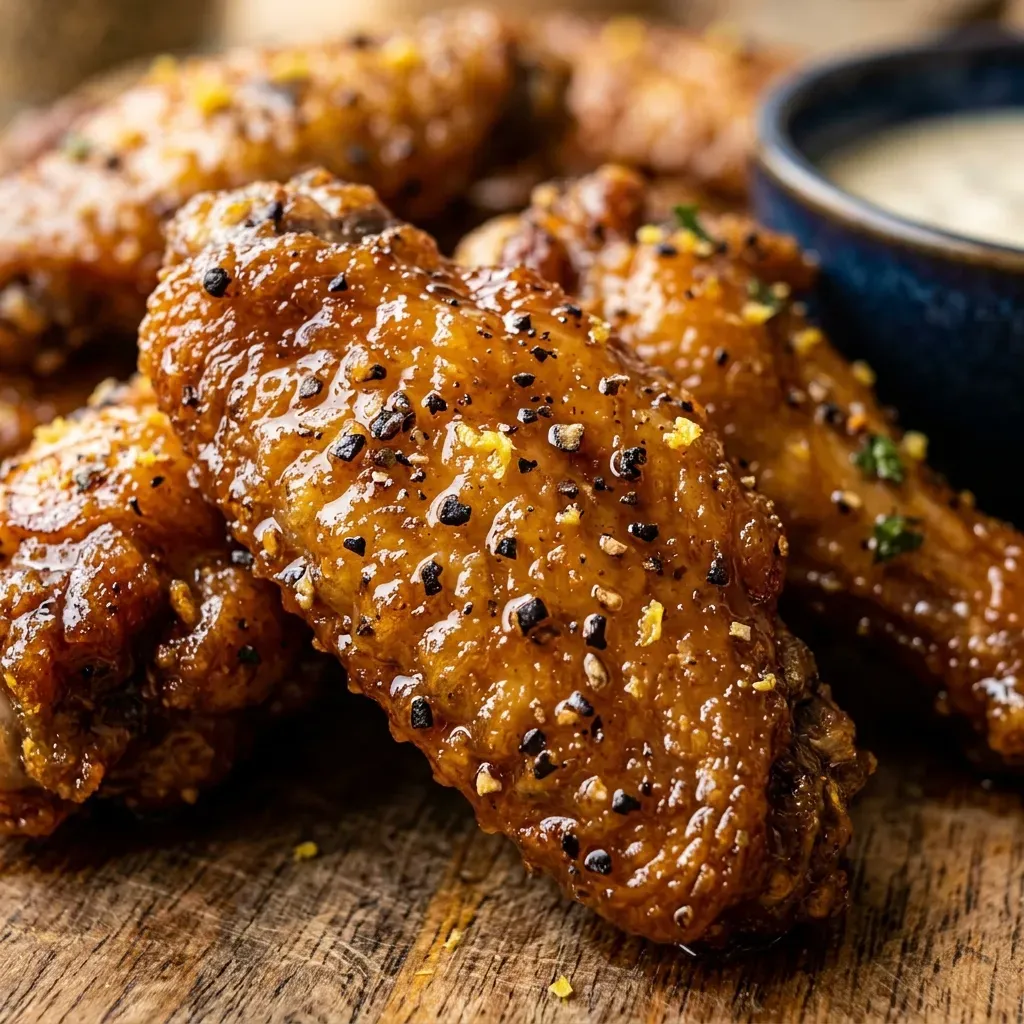 Honey Lemon Pepper Wings