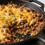Low Carb High Protein Turkey Cheeseburger Casserole 5 Low Carb High Protein Turkey Cheeseburger Casserole