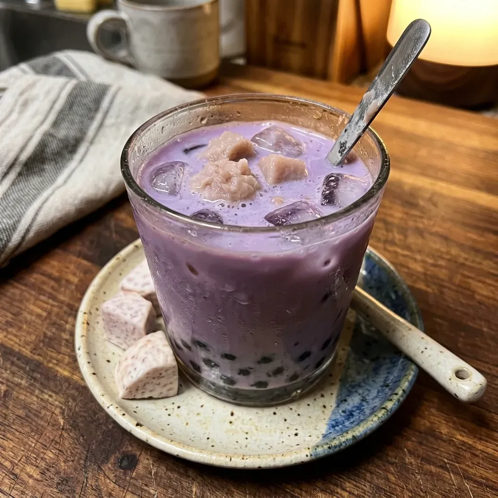 Taro Milk Tea 5 Taro Milk Tea