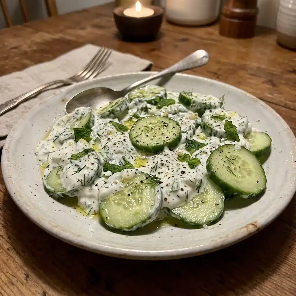 Tzatziki Cucumber Salad