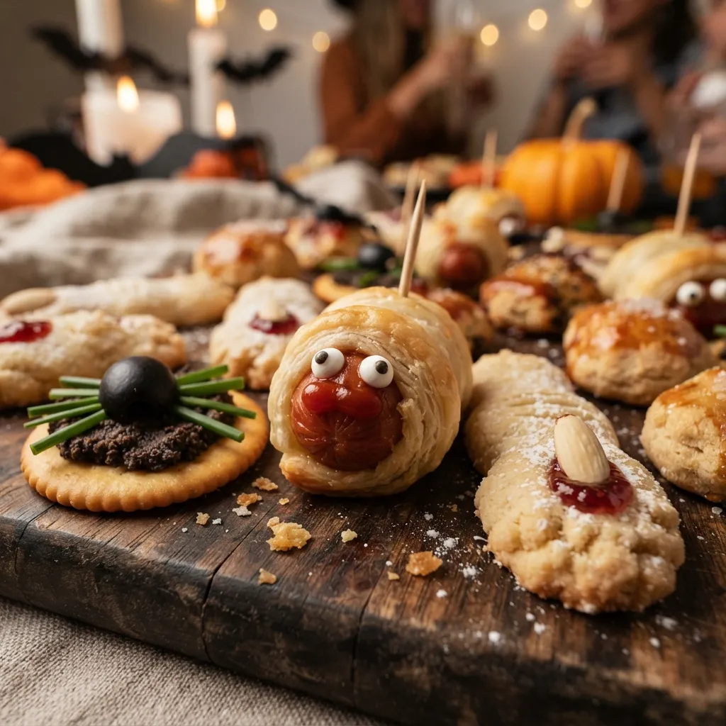 Easy Finger Food Halloween Appetizers 4 Making Halloween finger food app… 202609231434471