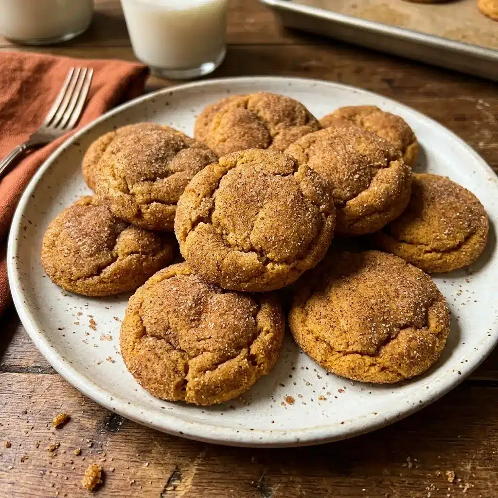 Chewy Pumpkin Snickerdoodle Cookies 5 Chewy Pumpkin Snickerdoodle Cookies