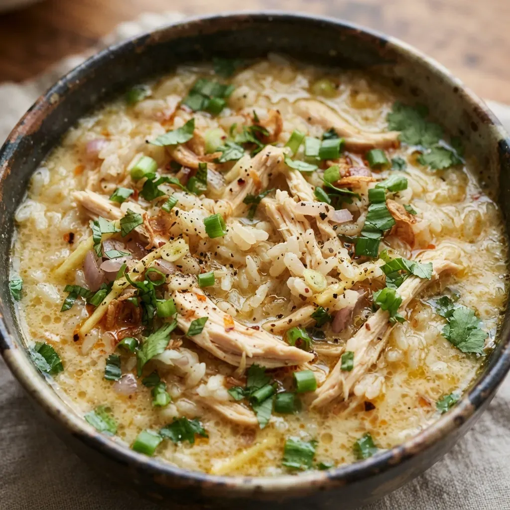 Coconut Chicken Brothy Rice