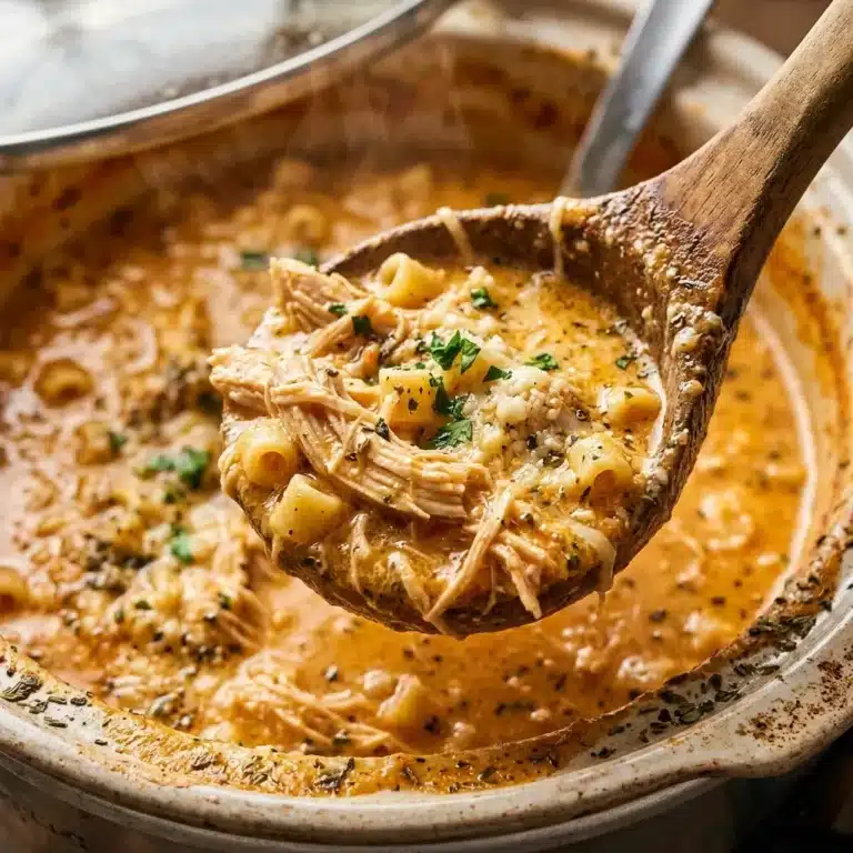 Crockpot Creamy Chicken Parmesan Soup 3 Crockpot Creamy Chicken Parmesan Soup