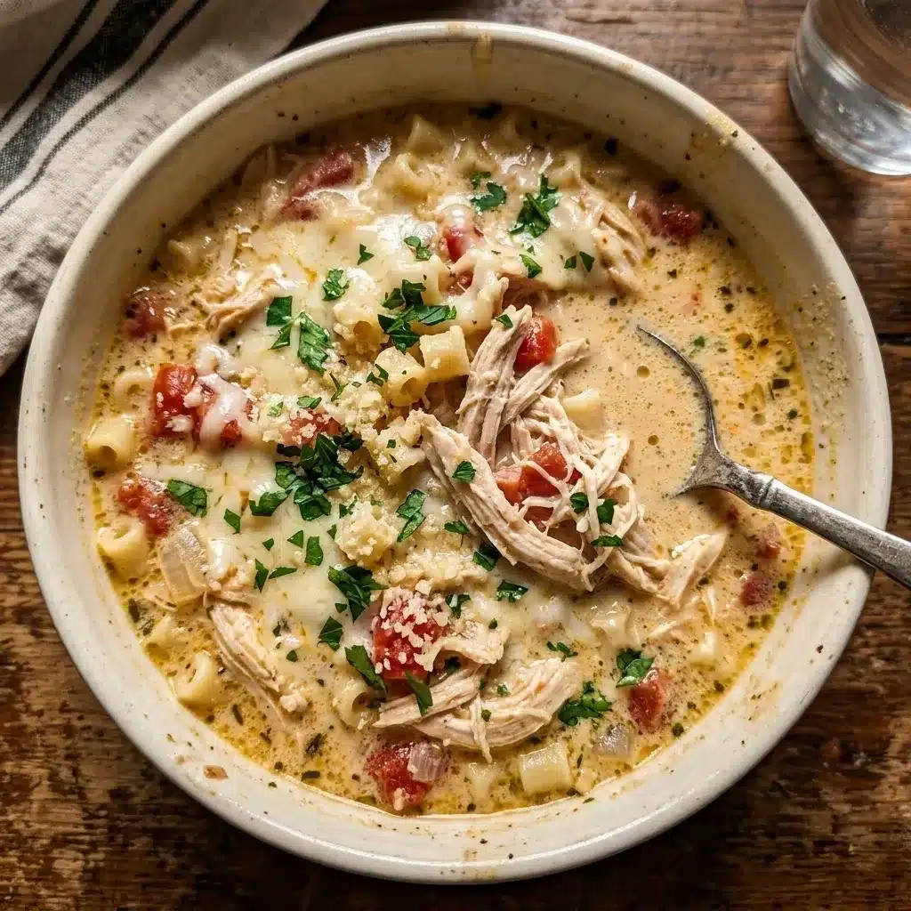 Crockpot Creamy Chicken Parmesan Soup 4 Crockpot Creamy Chicken Parmesan Soup