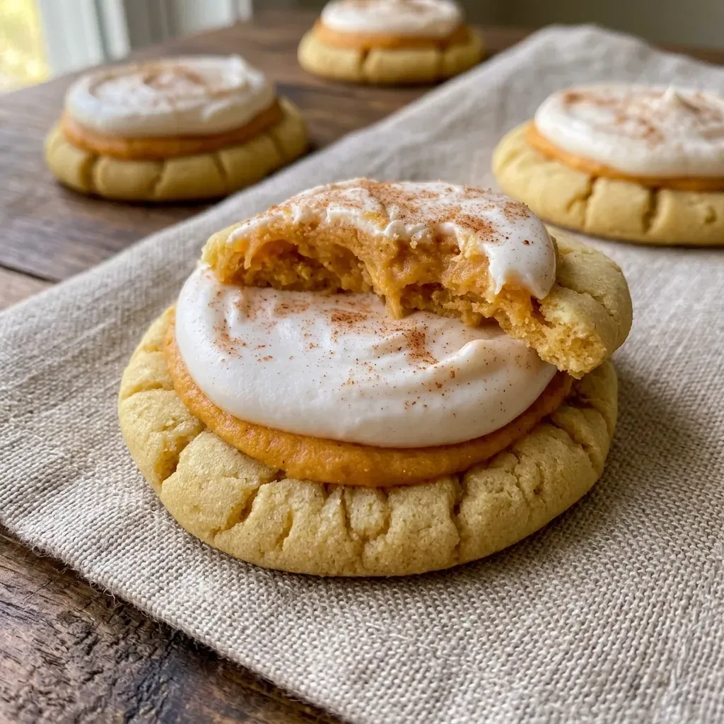 Crumbl Pumpkin Pie Cookies