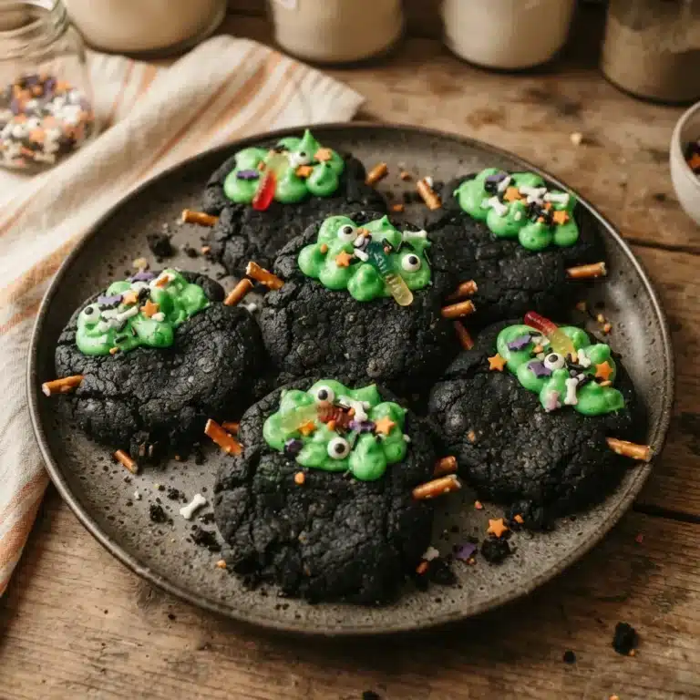 Easy Halloween Cauldron Cookies 3 Easy Halloween Cauldron Cookies