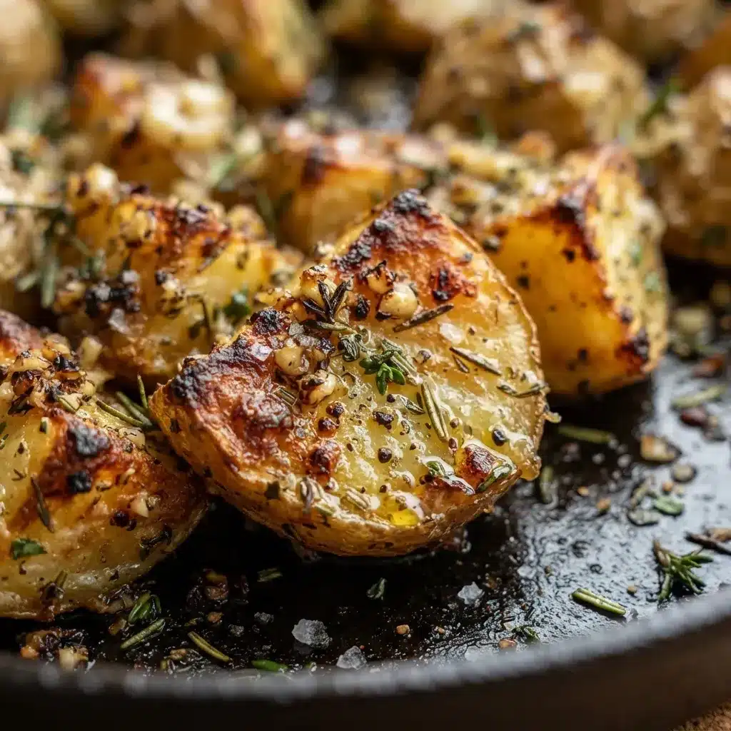 Garlic Herb Roasted Potatoes Recipe