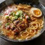 Ginger Glazed Chicken Ramen Bowl