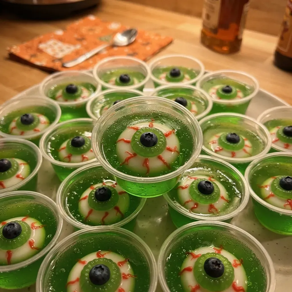 Halloween Eyeball Jello Shots