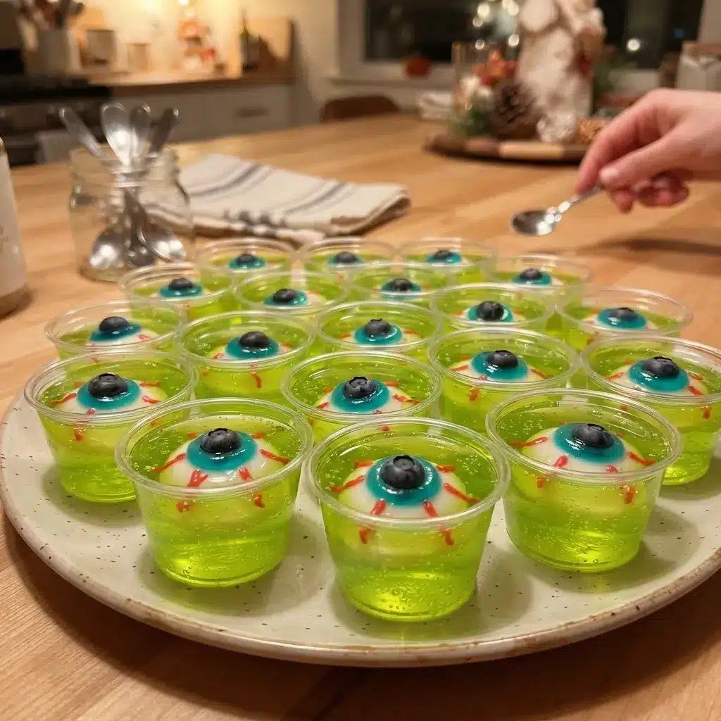 Halloween Eyeball Jello Shots 4 Halloween Eyeball Jello Shots