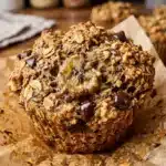 High Protein Banana Muffins