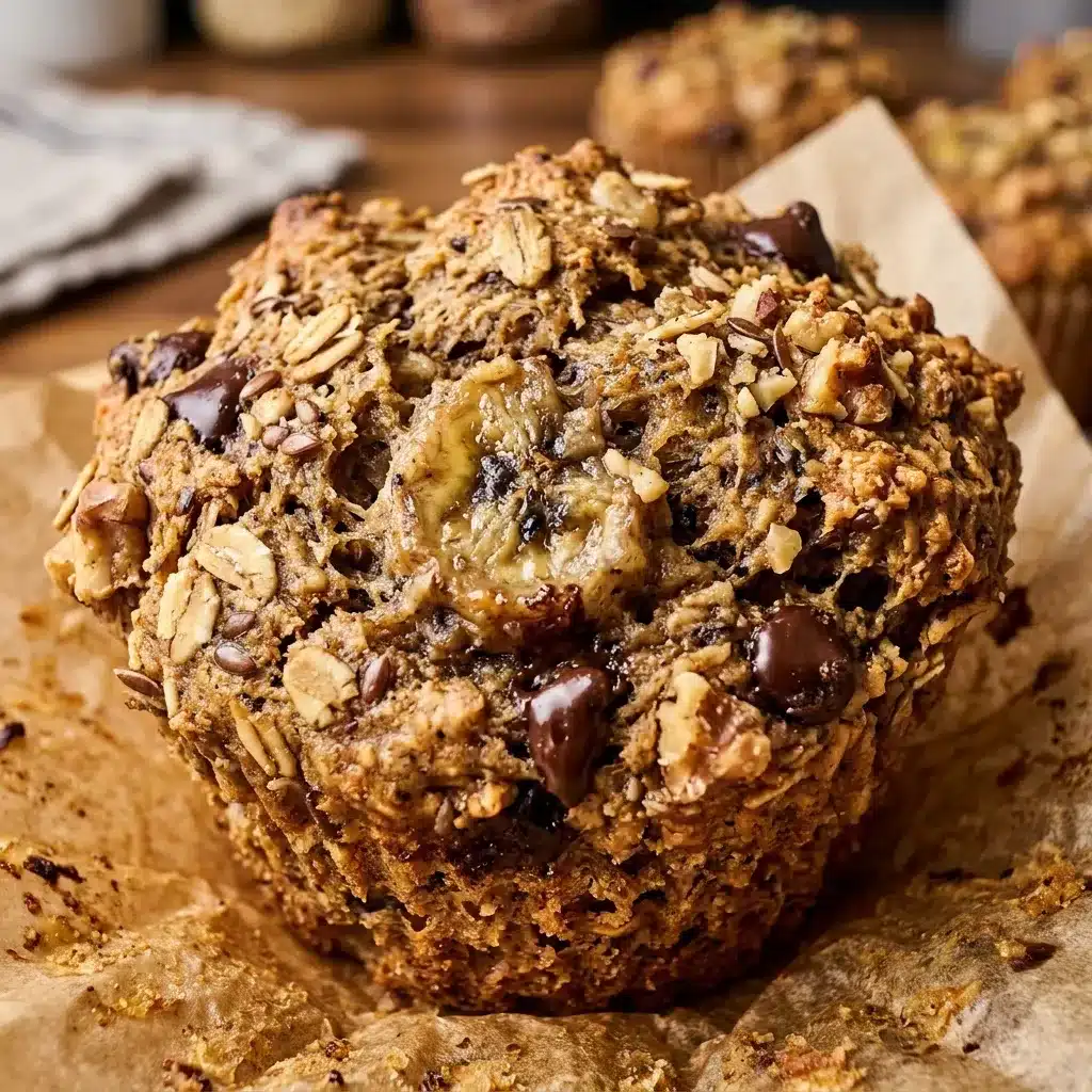 High Protein Banana Muffins