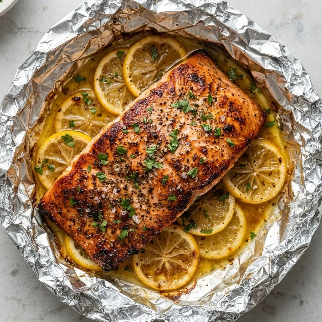 Lemon Garlic Butter Salmon