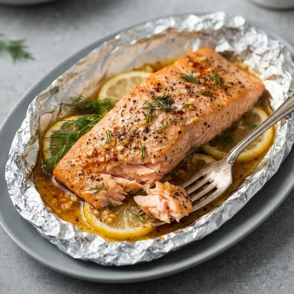 Lemon Garlic Butter Salmon 4 Lemon Garlic Butter Salmon