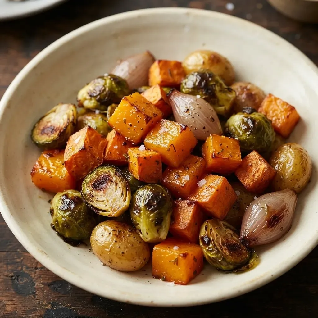 Maple Roasted Thanksgiving Veggies 4 Maple Roasted Thanksgiving Veggies