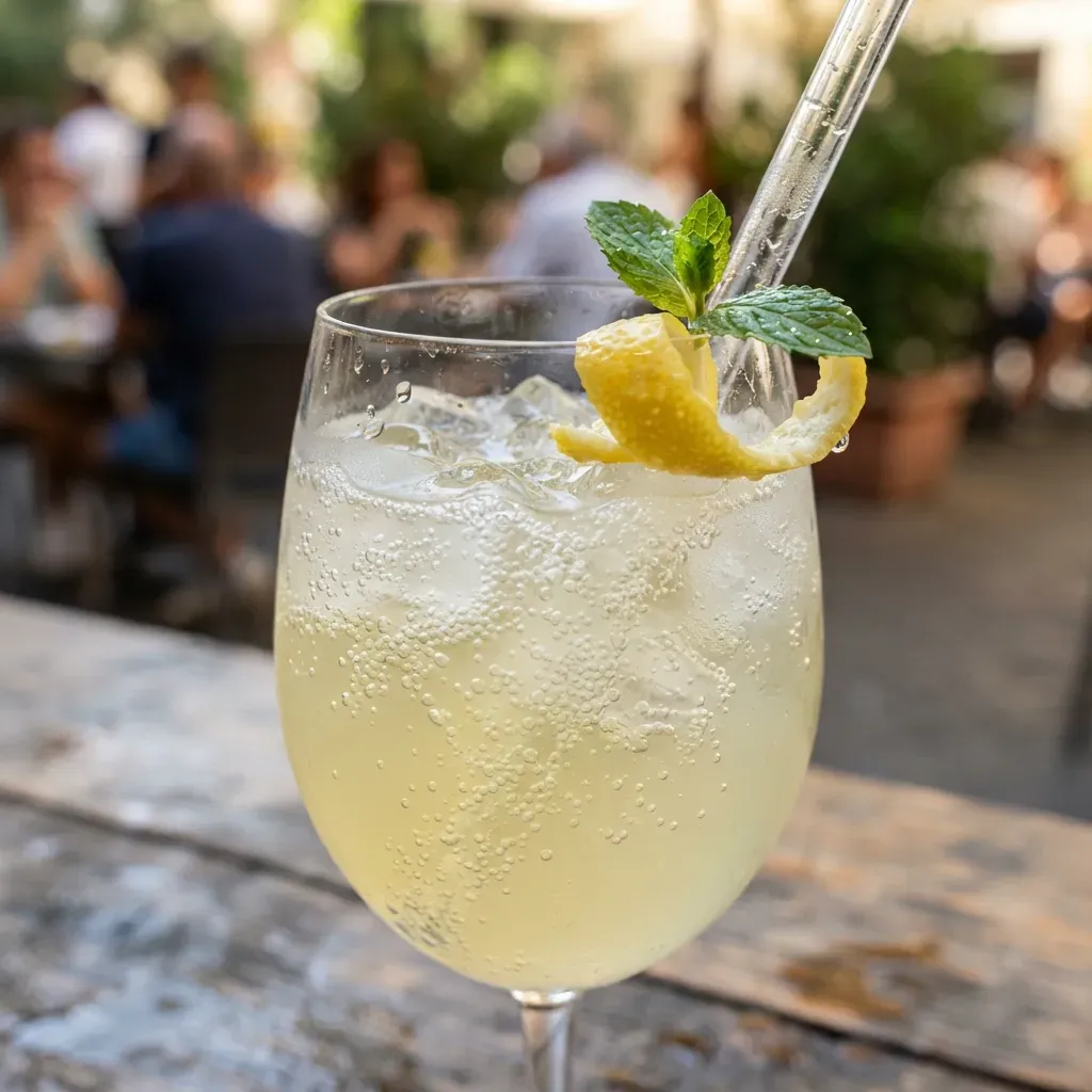 Non-Alcoholic Limoncello Spritz Mocktail 4 Non-Alcoholic Limoncello Spritz Mocktail
