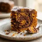 Pumpkin Marble Cake (vegan)