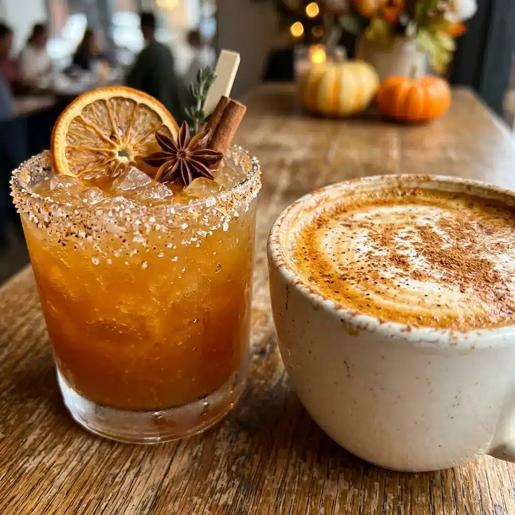 Pumpkin Margaritas & Lattes