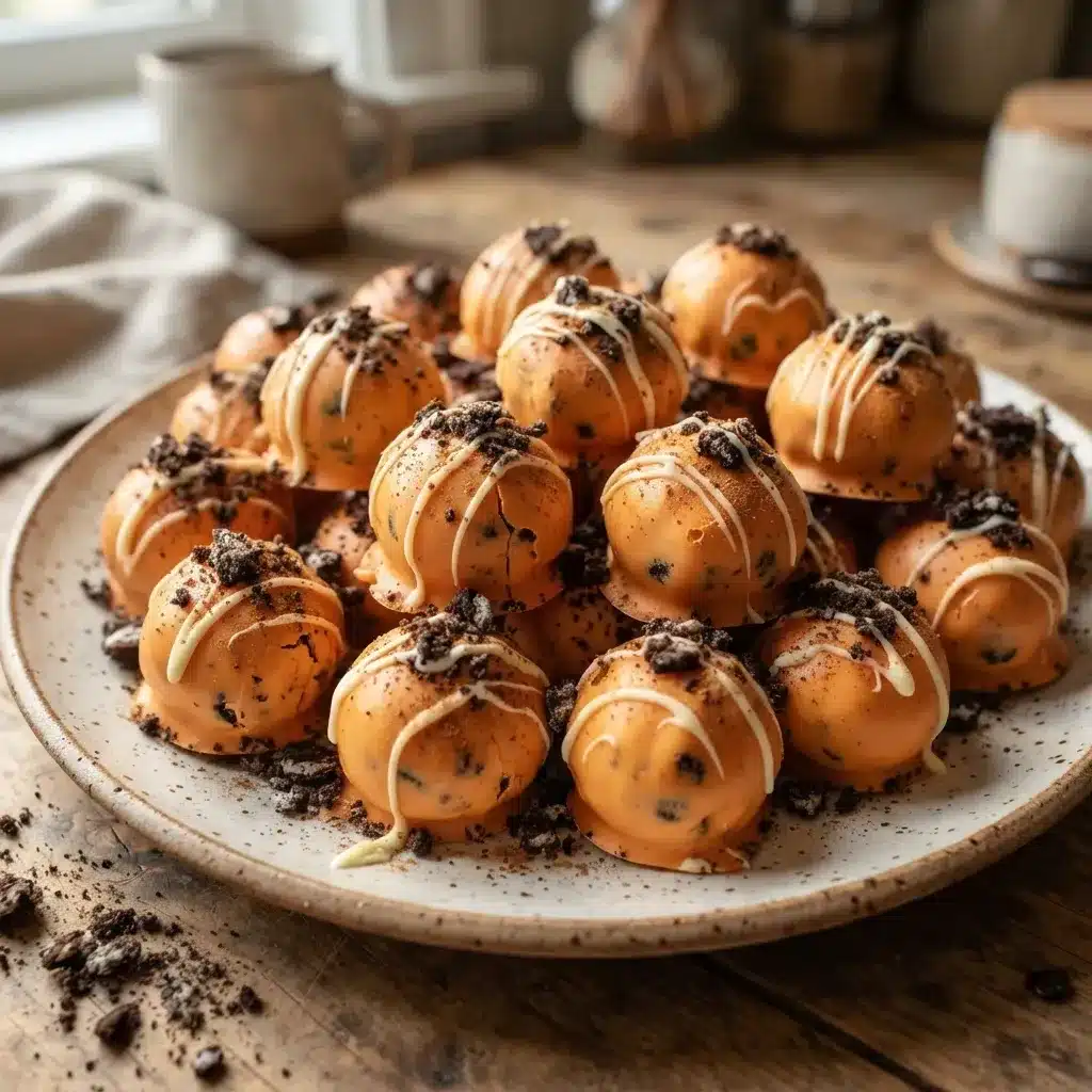 Pumpkin Oreo Balls