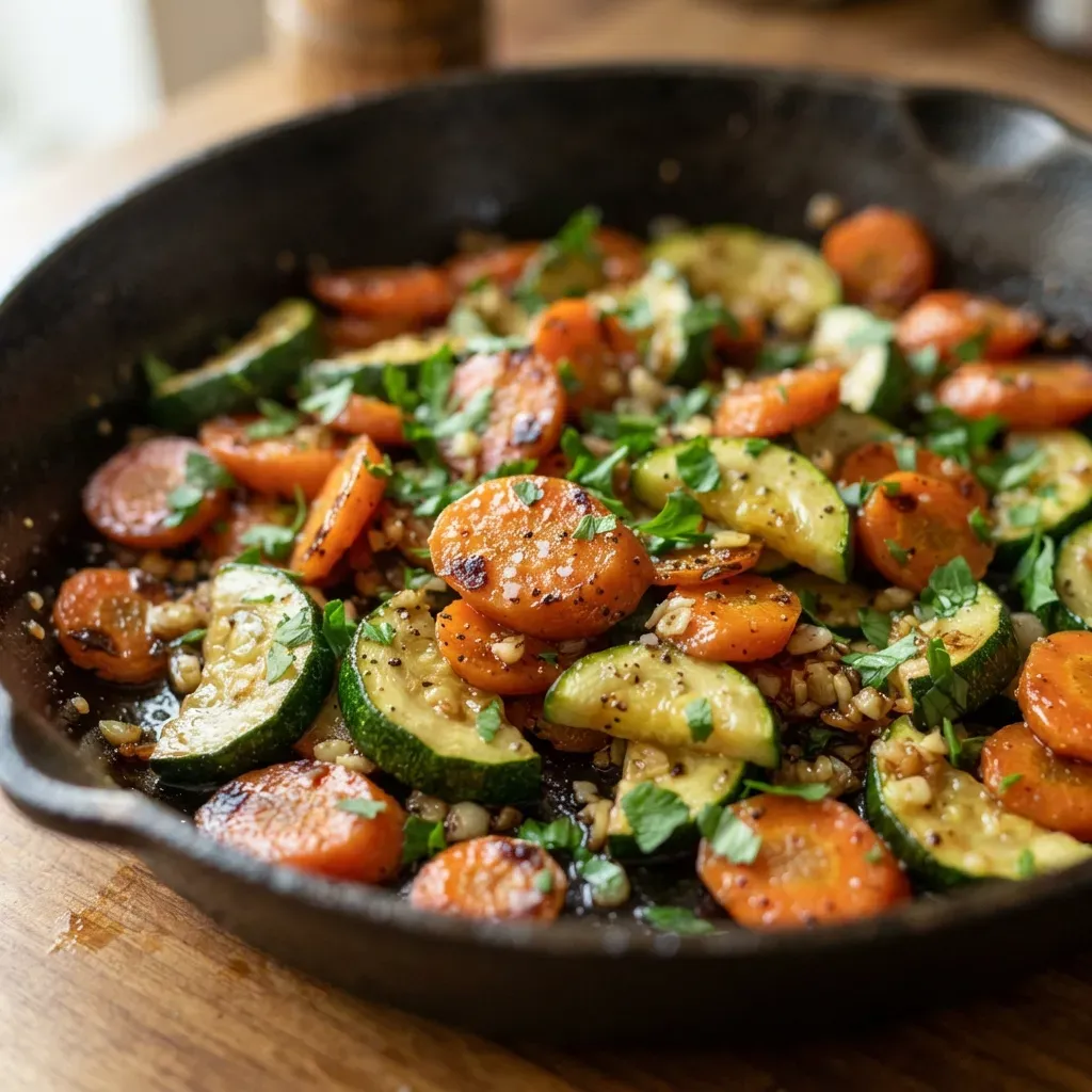 Sautéed Carrots And Zucchini Recipe
