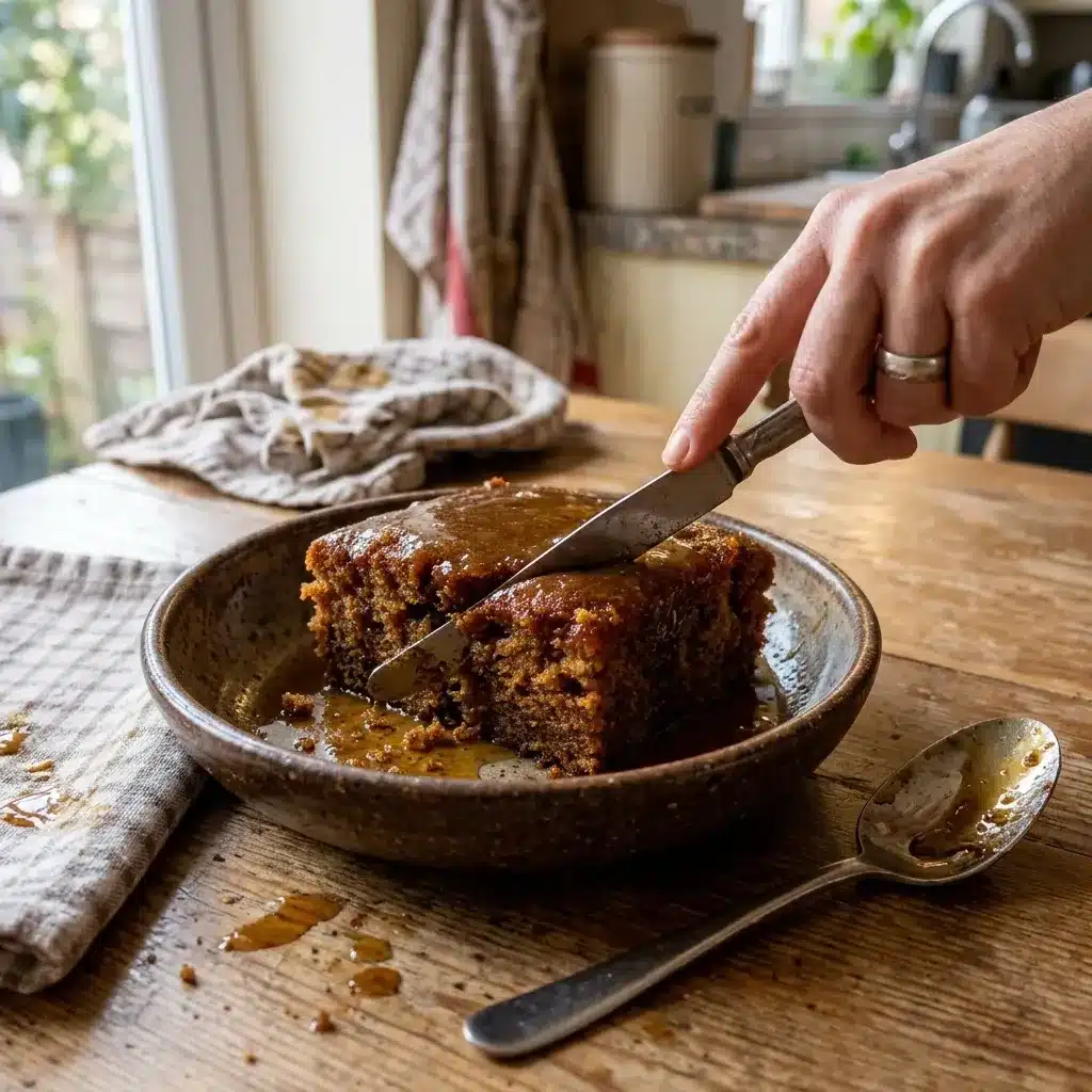 Treacle Sponge Pudding 4 Treacle Sponge Pudding