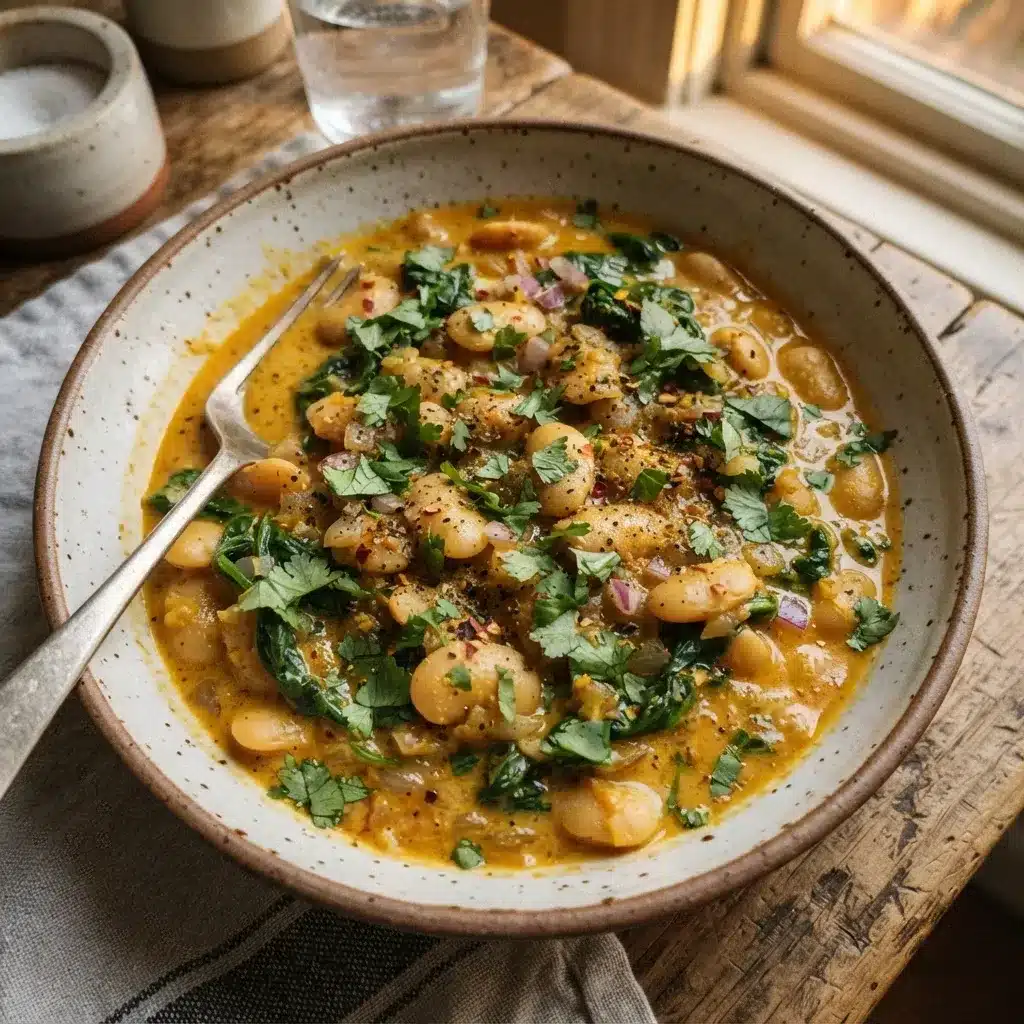 Vegan Butter Bean Curry 4 Vegan Butter Bean Curry